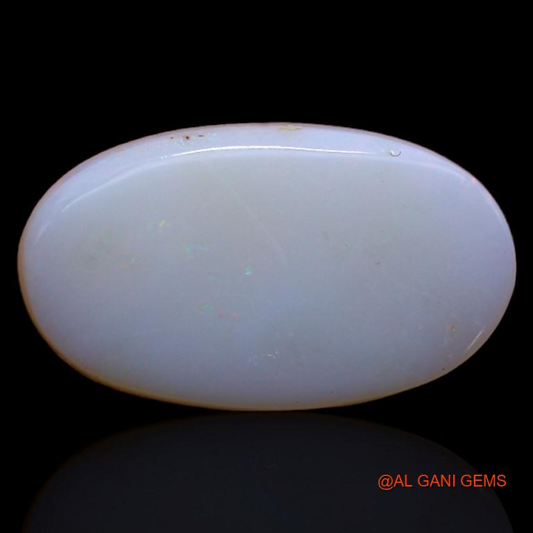 4.36 Cts Natural Australian Fire Opal Loose Gemstone Oval Cabochon 17x10x3 mm A-444