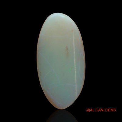 3.20 Cts Unheated Australian Fire Opal Loose Gemstone Fancy Cabochon Natural 17x8x3 mm A-448