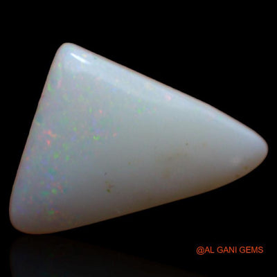 Natural Fire Opal Gemstone 3.10 Cts Loose Trillion Cabochon From Australia 15x10x3 mm A-449