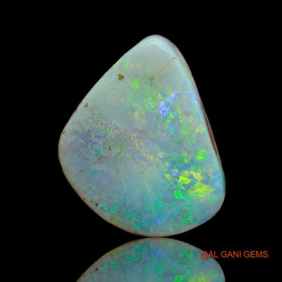 10.00 Cts Unheated Australian Fire Opal Loose Gemstone Fancy Cabochon Natural 19x15x4 mm A-44