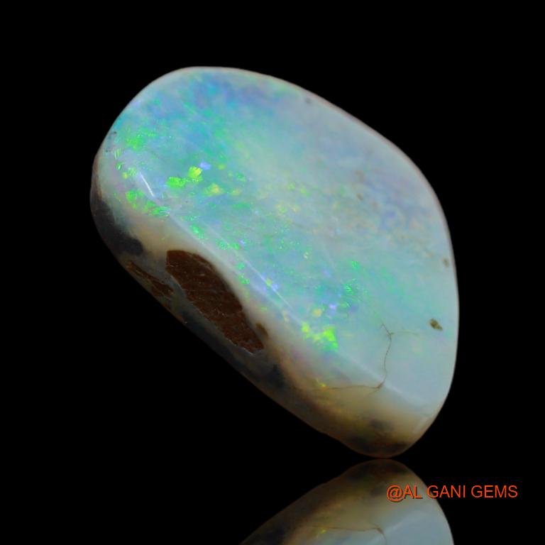10.00 Cts Unheated Australian Fire Opal Loose Gemstone Fancy Cabochon Natural 19x15x4 mm A-44