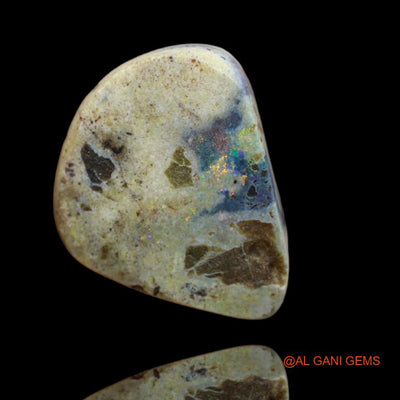 10.00 Cts Unheated Australian Fire Opal Loose Gemstone Fancy Cabochon Natural 19x15x4 mm A-44