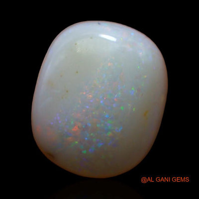 3.60 Cts Unheated Australian Fire Opal Loose Gemstone Oval Cabochon Natural 10x13x3 mm A-450