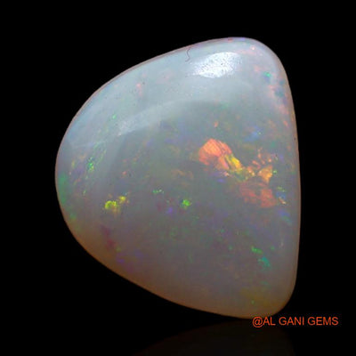 3.90 Cts Natural Australian Fire Opal Loose Gemstone Fancy Cabochon 12x10x4 mm A-451