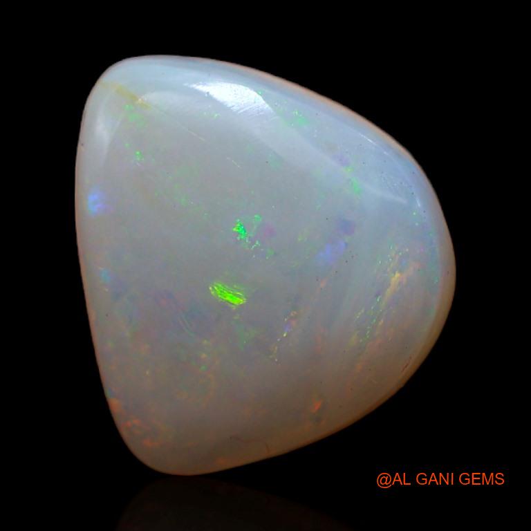 3.90 Cts Natural Australian Fire Opal Loose Gemstone Fancy Cabochon 12x10x4 mm A-451