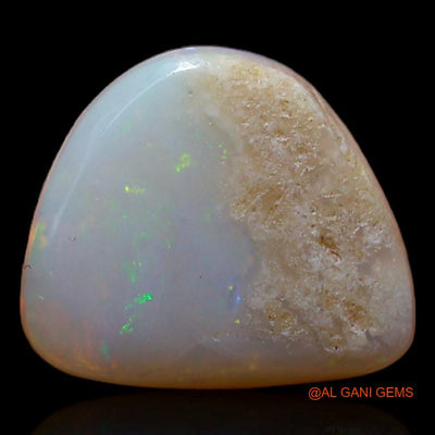 3.90 Cts Natural Australian Fire Opal Loose Gemstone Fancy Cabochon 12x10x4 mm A-451