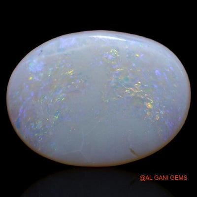 2.55 Cts Natural Australian Fire Opal Loose Gemstone Oval Cabochon 14x10x2 mm A-454