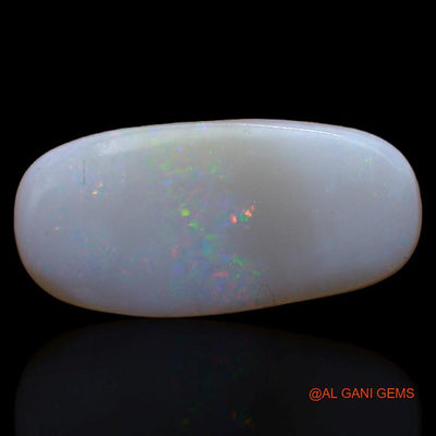 3.60 Cts Unheated Australian Fire Opal Loose Gemstone Oval Cabochon Natural 17x8x3 mm A-455