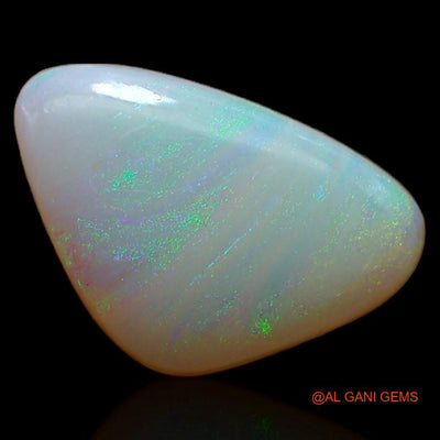 Natural Untreated Fire Opal Loose Gemstone Trillion Cabochon From Australia 2.55 Cts 13x8x3 mm A-456