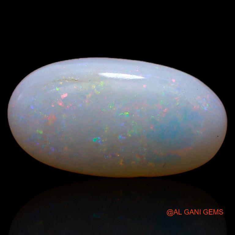 4.50 Cts Natural Australian Fire Opal Loose Gemstone Oval Cabochon 16x8x4 mm A-457