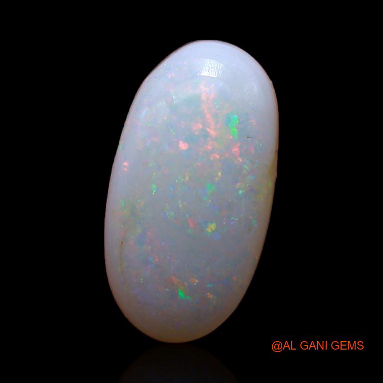 4.50 Cts Natural Australian Fire Opal Loose Gemstone Oval Cabochon 16x8x4 mm A-457