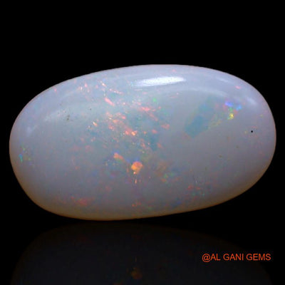 3.80 Cts Natural Australian Fire Opal Loose Gemstone Oval Cabochon 16x9x4 mm A-459
