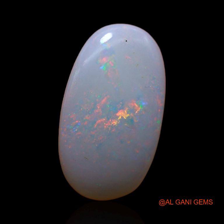 3.80 Cts Natural Australian Fire Opal Loose Gemstone Oval Cabochon 16x9x4 mm A-459