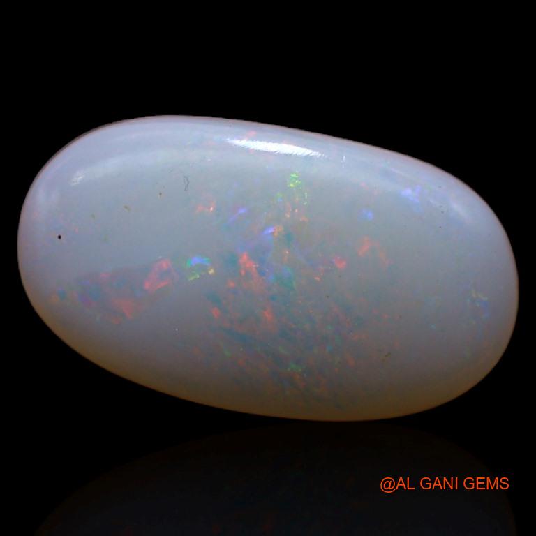 3.80 Cts Natural Australian Fire Opal Loose Gemstone Oval Cabochon 16x9x4 mm A-459