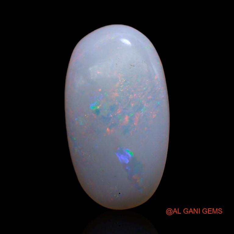 3.80 Cts Natural Australian Fire Opal Loose Gemstone Oval Cabochon 16x9x4 mm A-459