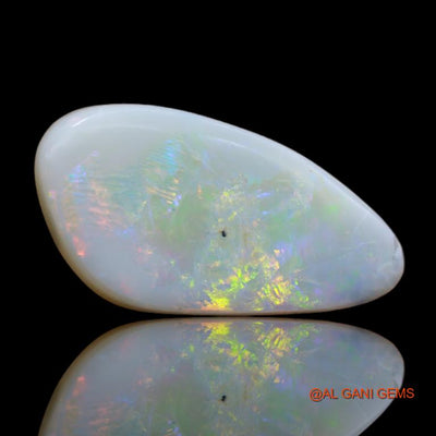7.10 Cts Natural Australian Fire Opal Fancy Cabochon Loose Gemstone For Jewelry 24x12x2 mm A-45