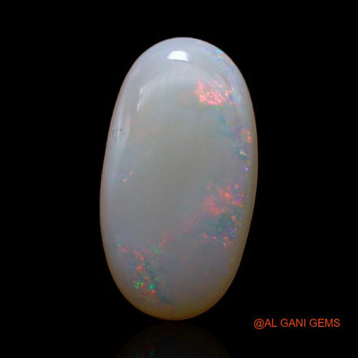 3.80 Cts Natural Australian Fire Opal Loose Gemstone Oval Cabochon 16x9x3 mm A-463