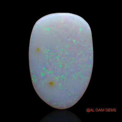 2.70 Cts Natural Australian Fire Opal Loose Gemstone Fancy Cabochon 14x9x2 mm A-464