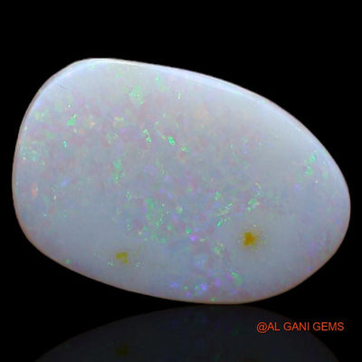 2.70 Cts Natural Australian Fire Opal Loose Gemstone Fancy Cabochon 14x9x2 mm A-464