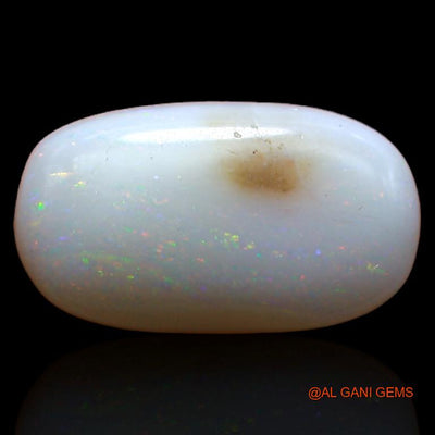2.45 Cts Unheated Australian Fire Opal Loose Gemstone Oval Cabochon Natural 14x8x3 mm A-465