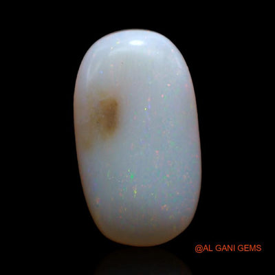 2.45 Cts Unheated Australian Fire Opal Loose Gemstone Oval Cabochon Natural 14x8x3 mm A-465