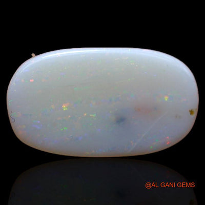 2.45 Cts Unheated Australian Fire Opal Loose Gemstone Oval Cabochon Natural 14x8x3 mm A-465
