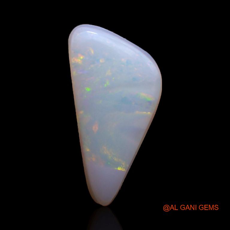 2.90 Cts Natural Australian Fire Opal Fancy Cabochon Loose Gemstone For Jewelry 15x7x4 mm A-466