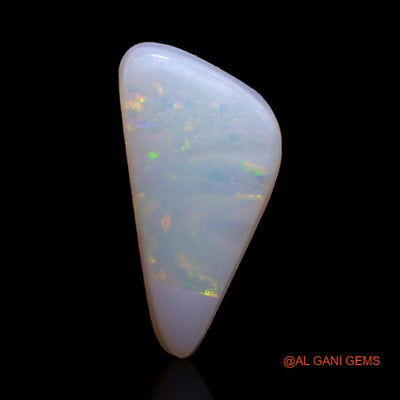 2.90 Cts Natural Australian Fire Opal Fancy Cabochon Loose Gemstone For Jewelry 15x7x4 mm A-466