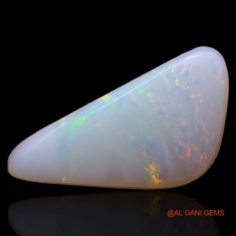 2.90 Cts Natural Australian Fire Opal Fancy Cabochon Loose Gemstone For Jewelry 15x7x4 mm A-466