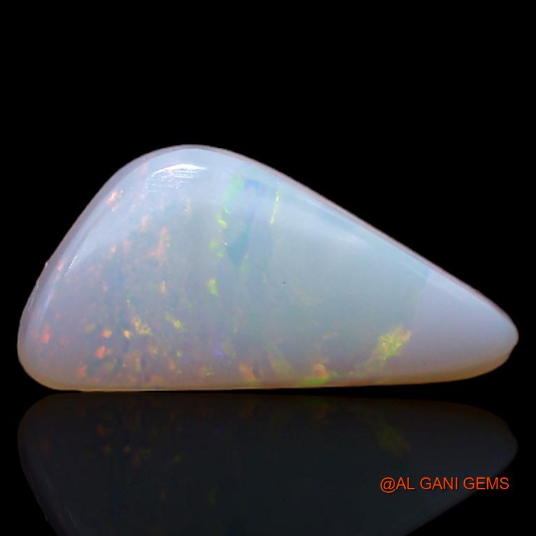 2.90 Cts Natural Australian Fire Opal Fancy Cabochon Loose Gemstone For Jewelry 15x7x4 mm A-466
