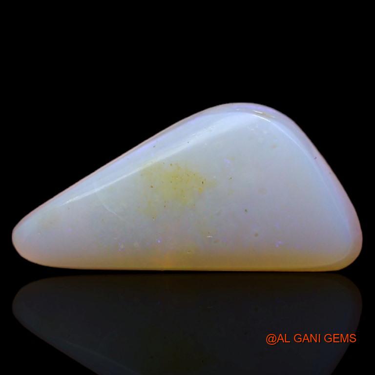 2.90 Cts Natural Australian Fire Opal Fancy Cabochon Loose Gemstone For Jewelry 15x7x4 mm A-466