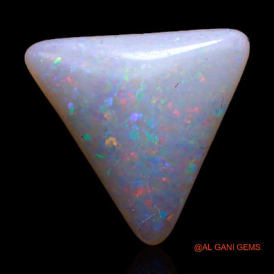 1.65 Cts Natural Australian Fire Opal Loose Gemstone Trillion Cabochon 10x10x2 mm A-467