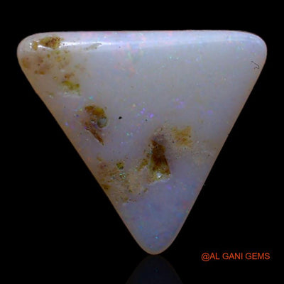 1.65 Cts Natural Australian Fire Opal Loose Gemstone Trillion Cabochon 10x10x2 mm A-467