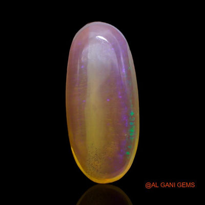 3.60 Cts Natural Australian Fire Opal Oval Cabochon Loose Gemstone For Jewelry 17x7x3 mm A-471