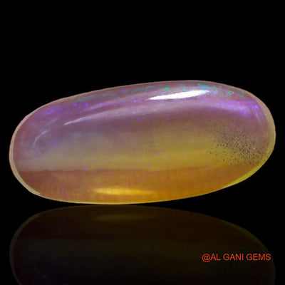3.60 Cts Natural Australian Fire Opal Oval Cabochon Loose Gemstone For Jewelry 17x7x3 mm A-471