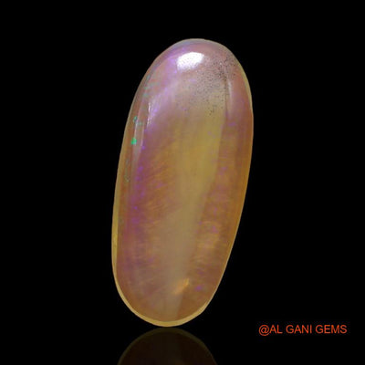 3.60 Cts Natural Australian Fire Opal Oval Cabochon Loose Gemstone For Jewelry 17x7x3 mm A-471