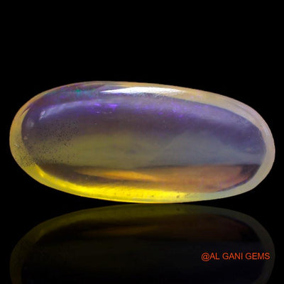 3.60 Cts Natural Australian Fire Opal Oval Cabochon Loose Gemstone For Jewelry 17x7x3 mm A-471