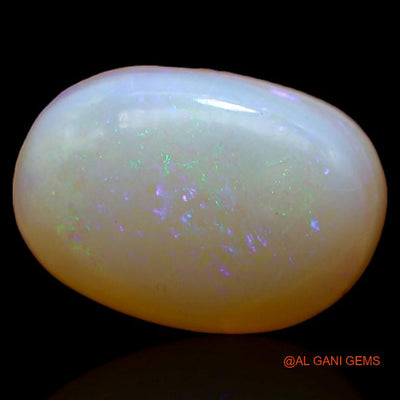 4.15 Cts Natural Australian Fire Opal Loose Gemstone Oval Cabochon 12x8x5 mm A-472