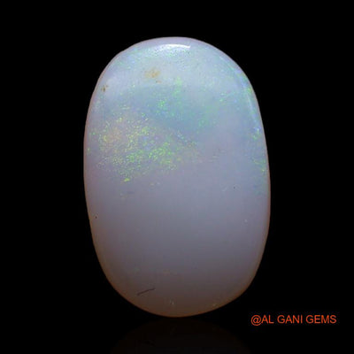 2.35 Cts Unheated Australian Fire Opal Loose Gemstone Oval Cabochon Natural 14x9x2 mm A-473