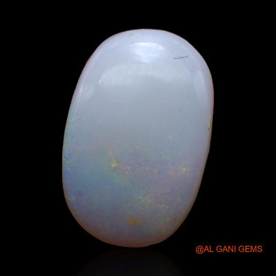 2.35 Cts Unheated Australian Fire Opal Loose Gemstone Oval Cabochon Natural 14x9x2 mm A-473