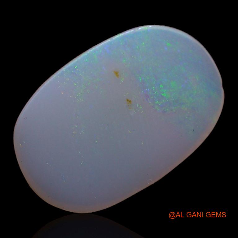2.35 Cts Unheated Australian Fire Opal Loose Gemstone Oval Cabochon Natural 14x9x2 mm A-473