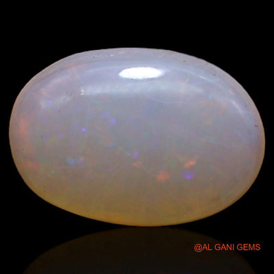Natural Fire Opal Gemstone 4.10 Cts Loose Oval Cabochon From Australia 13x9x4 mm A-474