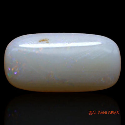 Natural Untreated Fire Opal Loose Gemstone Oval Cabochon From Australia 2.20 Cts 15x7x2 mm A-475