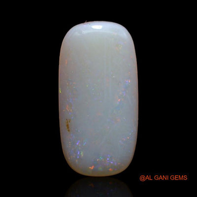 Natural Untreated Fire Opal Loose Gemstone Oval Cabochon From Australia 2.20 Cts 15x7x2 mm A-475