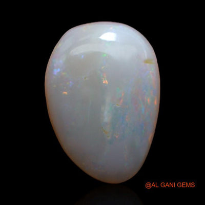 2.65 Cts Natural Australian Fire Opal Fancy Cabochon Loose Gemstone For Jewelry 14x10x2 mm A-476