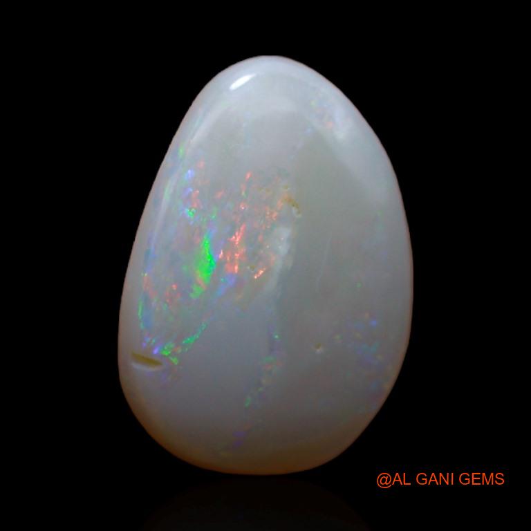 2.65 Cts Natural Australian Fire Opal Fancy Cabochon Loose Gemstone For Jewelry 14x10x2 mm A-476
