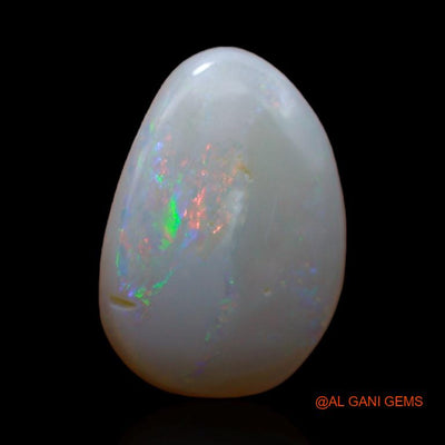 2.65 Cts Natural Australian Fire Opal Fancy Cabochon Loose Gemstone For Jewelry 14x10x2 mm A-476