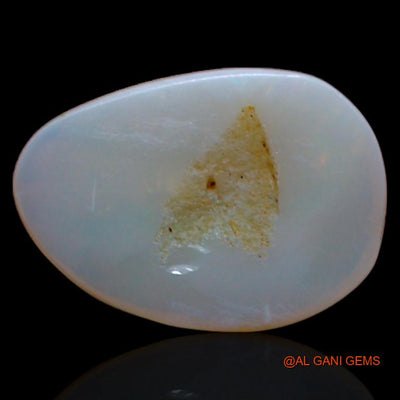 2.65 Cts Natural Australian Fire Opal Fancy Cabochon Loose Gemstone For Jewelry 14x10x2 mm A-476