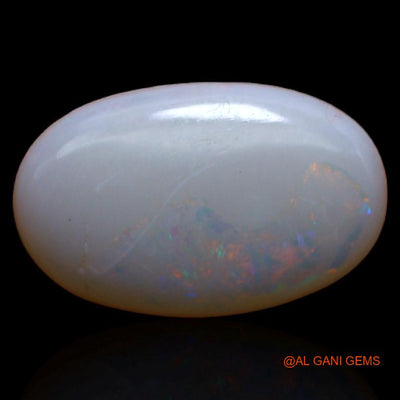 Natural Untreated Fire Opal Loose Gemstone Oval Cabochon From Australia 2.35 Cts 14x9x2 mm A-477