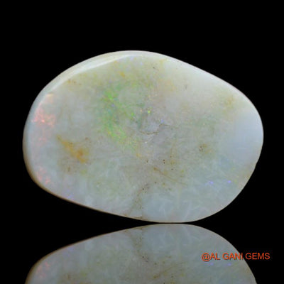 5.00 Cts Natural Australian Fire Opal Loose Gemstone Fancy Cabochon 17x12x3 mm A-47